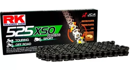Ringo Corrente Transmissão RK Takasago 525XSO x 124L com O-ring
